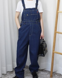 (VICY GAL)denim overall