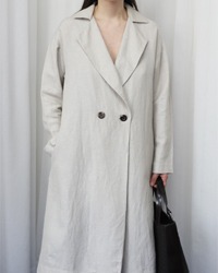 (GU)Linen coat