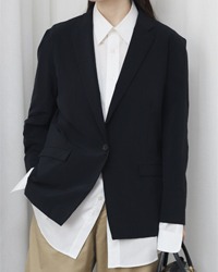 (comme ca)black suit jacket
