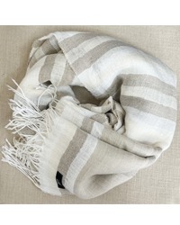 (7-i dcocept.) linen scarf / italy