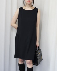 (PennaFelice)black mini dress